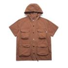 Short-sleeve Cargo Hoodie