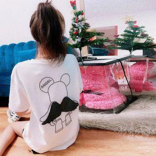 Short-sleeve Angel Bear T-shirt