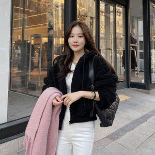Hooded Dumble Bomber Jacket
