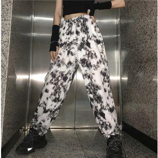 Tie-dyed Harem Pants