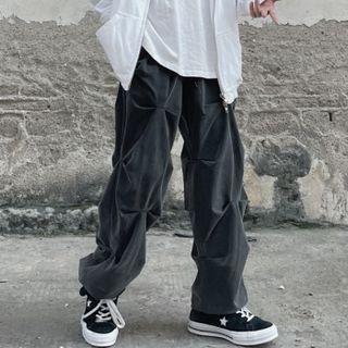 Draped Harem Pants