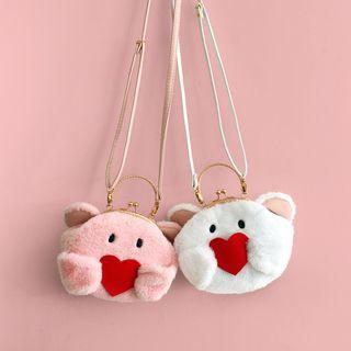 Ear Fleece Crossbody Bag