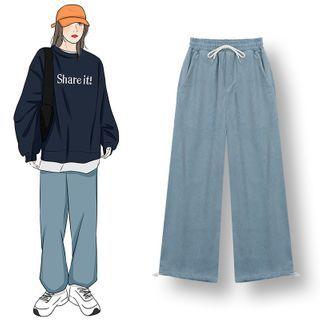 Harem Pants Ash Blue - One Size