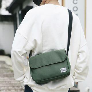 Flap  Oxford Crossbody Bag