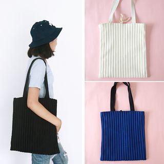 Paneled Shopper Bag