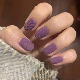 Flannel Powder Nail Art Decoration
