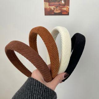 Corduroy Plain Headband