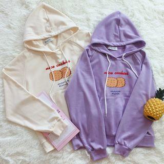 Biscuits Print Hoodie