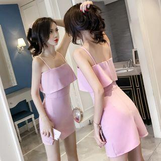 Spaghetti-strap Romper