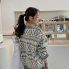 Patterned Woolen Sweater