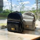 Chain-strap Quilted Backpack