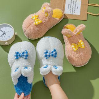 Couple Matching Rabbit Fluffy Slippers