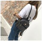 Sequined Studded Backpack