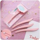 Stainless Steel Tweezers Pink - One Size