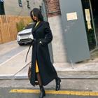 Lapelled Tailored Long Coat