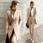 Blazer / Dress Pants / Neck Scarf / Set