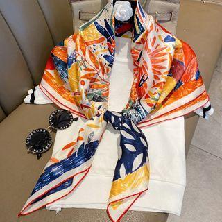 Print Light Scarf Pattern - 110cm