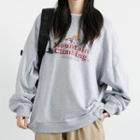 Mountain Lettering Print Pullover