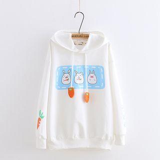 Carrot Accent Hoodie