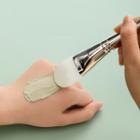 Silicone Facial Mask Brush Silver - One Size