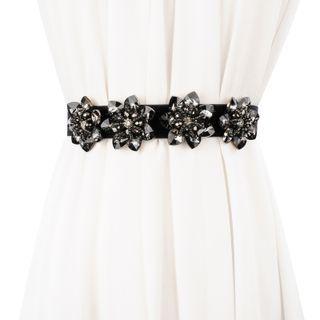 Rhinestone Waist Belt