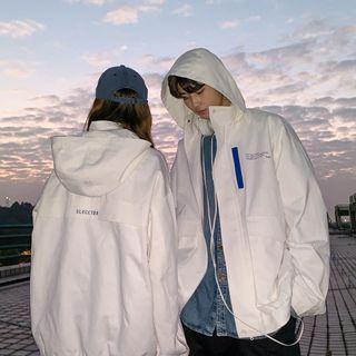 Couple Matching Zip Windbreaker