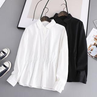 Shirred-waist Shirt