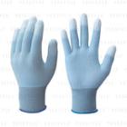 Fingertip Coated Gripped Gloves 1 Pair - M