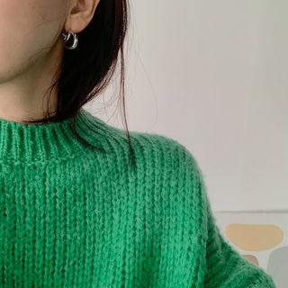 Layered Hoop Earrings One Size