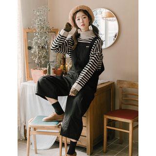 Padded Wide-leg Jumper Pants