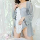 Set: Swimsuit + Beach Cover-up