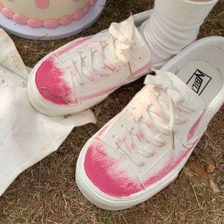 Printed Lace Up Shoes