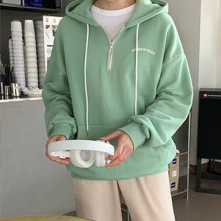 Kangaroo Letter Anorak Hoodie