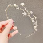 Star Headband 1 Pc - Star - Gold - One Size