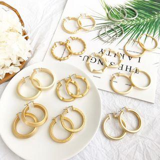 Alloy Hoop Earring (various Designs)