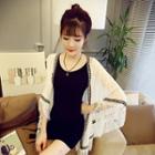 Fringe Chiffon Jacket