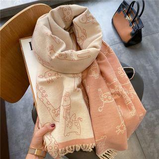 Giraffe Print Scarf