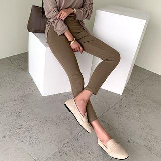 Band-waist Stretchy Jeggings