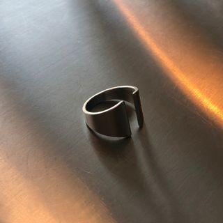 Stainless Steel Couple Ring Silver - One Size