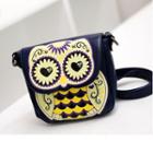 Owl Print Crossbody Bag
