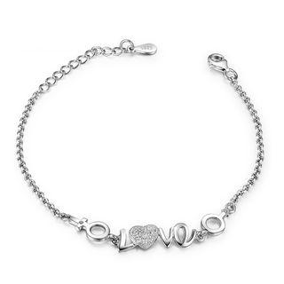 Sterling Silver Love Bracelet