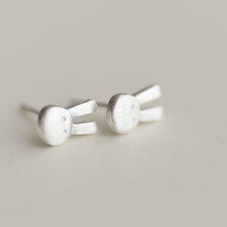 Alloy Rabbit Earring 1 Pair - As Shown In Figure - One Size
