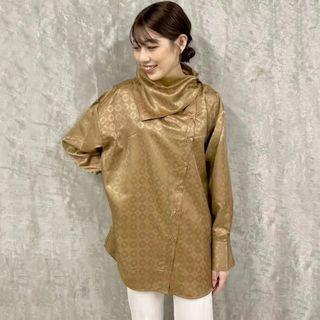 Long-sleeve Tunic Shirt Copper - M