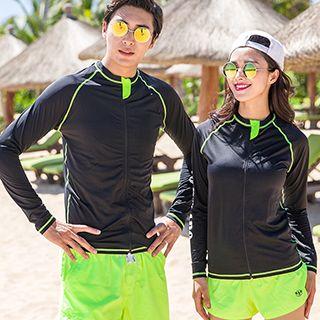 Couple Matching Rashguard / Beach Shorts
