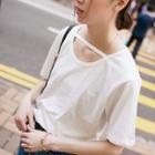 Cut Out Short Sleeve T-shirt