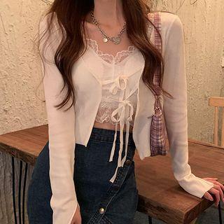 Lace Knit Top / Cardigan