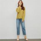 Cut-hem Relaxed-fit Jeans