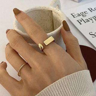 Geometric Alloy Ring