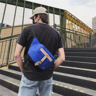 Contrast Strap Belt Bag