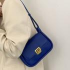 Flap Shoulder Bag Dark Blue - One Size